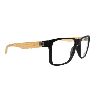 Óculos Masculino HB Black Madeira 93108 