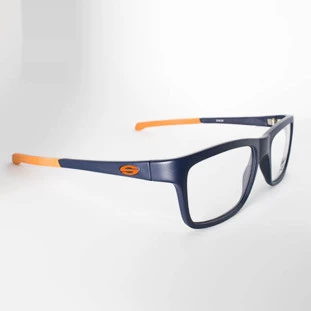 Óculos Masculino Smart Fashion 1263 Preto c/ Laranja