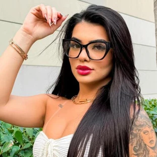 Óculos Feminino Preto 3017