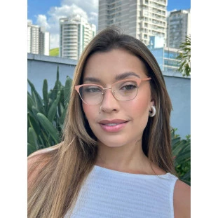 Óculos Feminino Vizzano Ouro 69