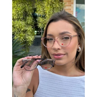 Grife Vizzano Acetato Rosa Claro