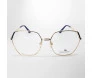 Morena Rosa Metal Dourado Com Azul