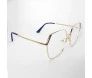 Morena Rosa Metal Dourado com Azul