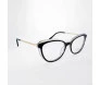 Grife Hickmann Eyewear Acetato Preto e Cinza