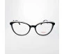 Grife Hickmann Eyewear Acetato Preto e Cinza